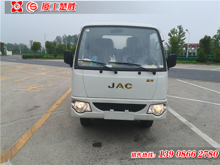 江淮汽油發(fā)動機(jī)4方自裝卸式垃圾車