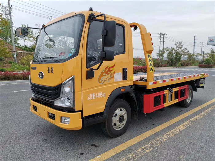 楚勝牌豪曼藍(lán)牌清障車